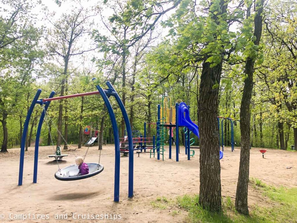 playground at stephenfield provincial park