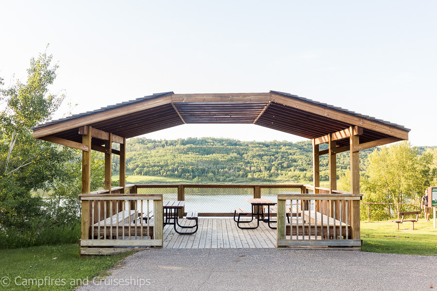 gazebo at asessippi provincial park