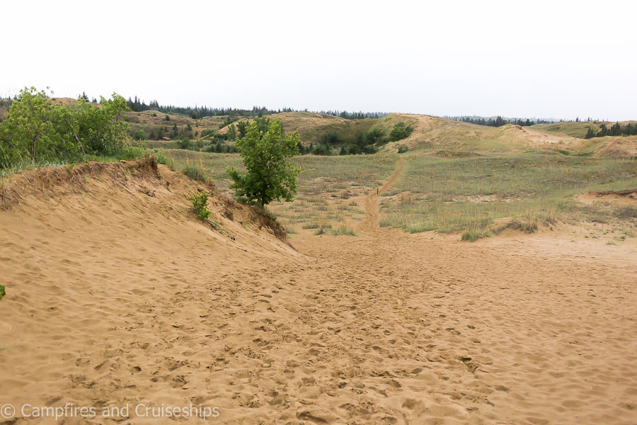 spirit sands sand dunes in spruce woods provincial park