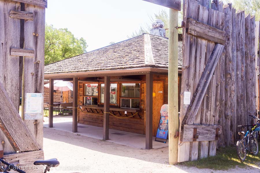 concessions stand at spruce woods provincial park campground