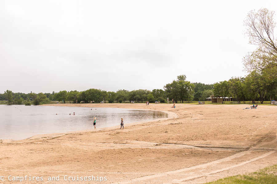 st malo main beach in st malo provincial park