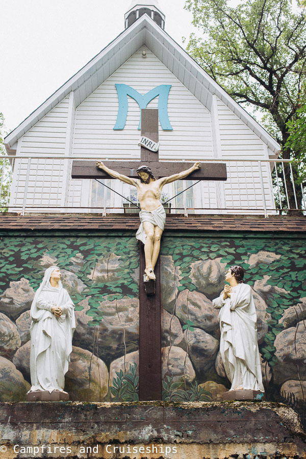 st malo grotto and shrine crucifix