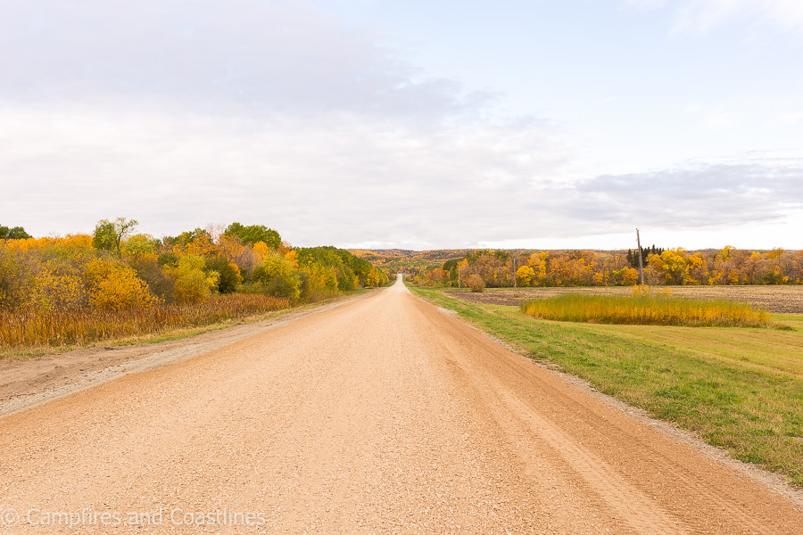 road to riding mountain national park east gate